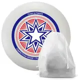 Outdoor-Wettkampf-Frisbee, Flying Ring, Professionelle Wurfscheibe, für Erwachsene, Kinder, Sport, Spiele und Spaß im Freien, Geeignet sowohl für Profi als auch für Casual Spieler, 175g, Blau+Tasche