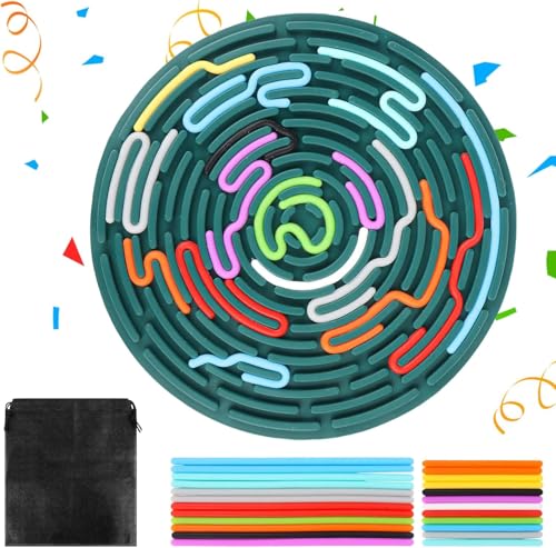 Sensorische Aktivitätstafel für Kinder, Sensorik Activity Board für Kinder ab 3 Jahren und Erwachsene Silikon-Zappelspielzeug zur Beruhigung, Angstzuständen, ADHD und Autismus