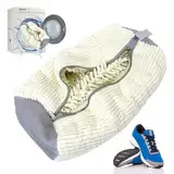 Lymshine Schuhwaschbeutel Waschmaschine, Schuhbeutel für die Waschmaschine, Sneaker Schuhe Waschbeutel, Wäschesack Schuhe für Waschmaschine mit Reißverschluss, Shoe Washing Bag