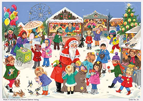 Kinder Adventskalender "Weihnachtsmarkt"