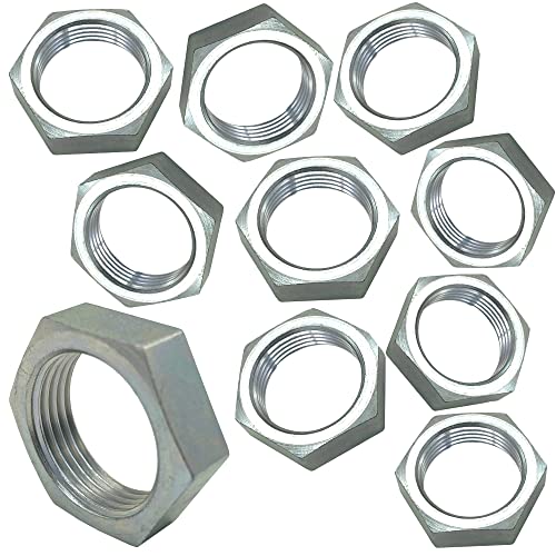 10x Kontermutter M22x1,5 Gegenmutter Druckluftanlage Bremse LKW SW27mm 8mm hoch