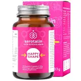 serotalin® HAPPY SHAPE KAPSELN - All-in-One Stoffwechsel Kur mit Garcinia Cambogia + Griffonia & Vitaminen B6+D3+K2 I 60 Kapseln für 1 Monat