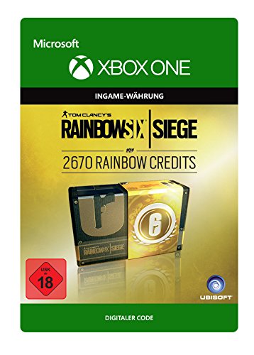 Tom Clancy's Rainbow Six Siege Currency pack 2670 Rainbow credits [Xbox One - Download Code]