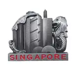 3D Singapur Metall-Kühlschrankmagnet, Reise-Souvenir, Geschenk, Sammlung, Zuhause, Küche, Kühlschrank, Dekoration, Magnetaufkleber