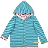 loud + proud Unisex Baby Wendejacke aus Bio Baumwolle, GOTS Zertifiziert Jacke, per Pack Blau (Petrol pe), 74/80 (Herstellergröße: 74/80)