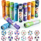 iKeelo 12 Stück Klassisches Kaleidoskope Kinder, Kindergeburtstag Gastgeschenke, Retro Kaleidoskop Mitgebsel für Kindergeburtstag, Weihnachten, Schule und Klassenzimmer Preise