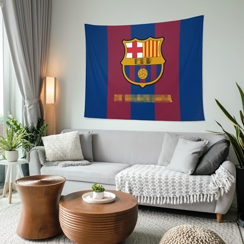 TMATUTA FC Barcelonana Tapisserie Team Logo Wandbehang Tapisserie für Wand