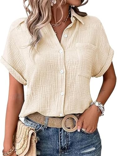 Die Discounter,Shirt mit Print Damen, Tunika Damen lang, leichte Sommer-Tunika, Women Tshirt, Bluse Tunika, t Shirt mädchen, Festliche blusen, luftige Sommerbluse, Shirtbluse
