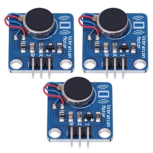 3-teiliges Vibrationsmotormodul DC5V 9000 U/min Vibrationssensoren für DIY-Projekte