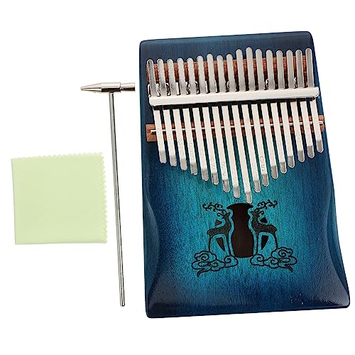 BESTonZON 1 Satz 17 Tasten Kalimba 17 Tasten Daumenklavier Kleines Musikinstrument Kalimba Für Anfänger Outdoor Kalimba Musikinstrument 17 Ton Kalimba Tragbares