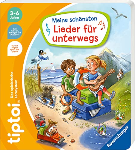 tiptoi® Meine schönsten Lieder für unterwegs, Liederbuch ab 3 Jahre