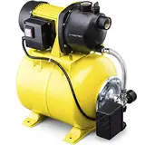 TROTEC Hauswasserwerk TGP 1025 E – Pumpe mit Leistung 3300 l/h, 1000 W, Förderhöhe 30 m – Energiesparend, Auto-Restart, Auto-Stop, für Brauchwasserversorgung, Bewässerung, Kunststoff