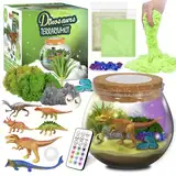 UCAMP Dinosaurier-Geschenke–Dinosaurier–Terrarium Set für Kinder,Dinosaurier Spielzeug Bastelset,Dinosaurier Geschenke,Dinosaurier Spielzeug für Jungen im Alter von 4, 5, 6, 7, 8–12 Jahren