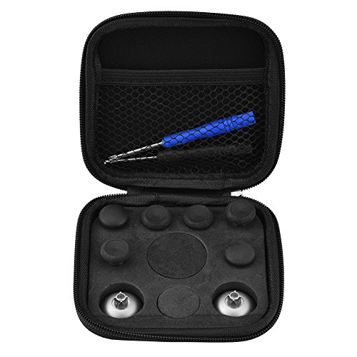 Socobeta Mini Mobile Joystick Thumb Stick Cap Controller Zubehör-Kit Ersatzsatz für Magnetknöpfe für PS4