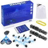 Magnetisches Schachspiel Set, Lustiges Magnetisches Tischspiel, Pädagogisches Damespiel, Tragbares Magnetschach, Partyzubehör Für Familientreffen