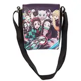 KATVVYE Unisex Umhängetasche, Anime Cosplay Umhängetasche, Puderfarbe, Höhe 15 cm, Tiefe 14 cm, Dicke 6 cm
