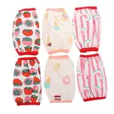 LIFKOME 3 Paare Ärmel kinderkostüm kostüm für kinder Manschetten schutz für kinder Hand manschette wasserdicht Wasserfeste Hülle Obst Baby Armmanschette Baumwolle