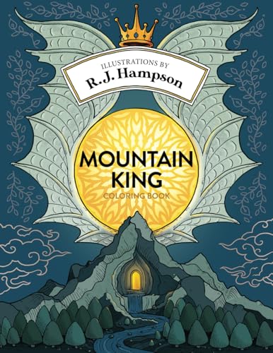 Mountain King Coloring Book (R.J. Hampson Coloring Books)