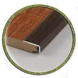 Bodenübergangsleiste, Selbstklebender Bodenkanten-Zierstreifen, 4/5 1 1/5 breit, Kantenschutz for Teppichfliesen, Aluminium-Bodenübergangsstreifen, Abdeckstreifen, Schwellen for Türen – rutschfest(C,W