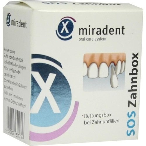 Hager & Werken GmbH & Co. KG MIRADENT SOS Zahnrettungsbox, Dental Emergency Box, Rechteckig, 1 Stück