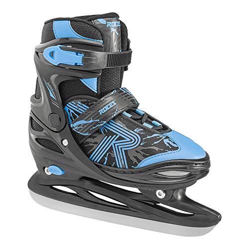 Roces Jungen Jokey Ice 3.0 dreng Schlittschuh, black-astro blue, 34-37 EU