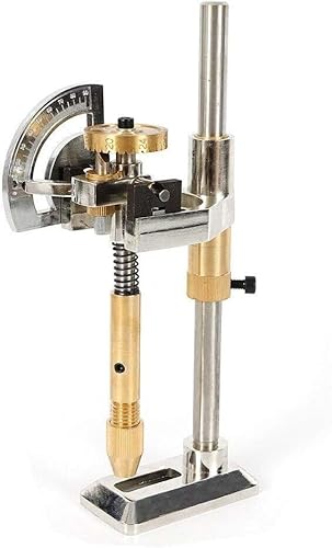 Digital Display Angle Manipulator Edelsteinschleifen Facettiermaschine, Indexgetriebe 96, Edelstahl Kupfer, präzise Winkelanzeige für Schmuckherstellung