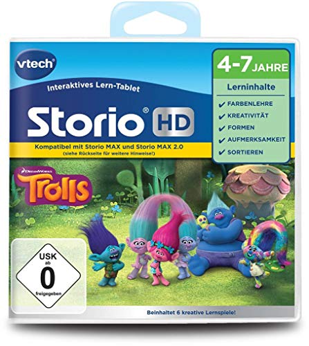 Vtech 80-271004 Trolls Lernspielzeug, Mehrfarbig