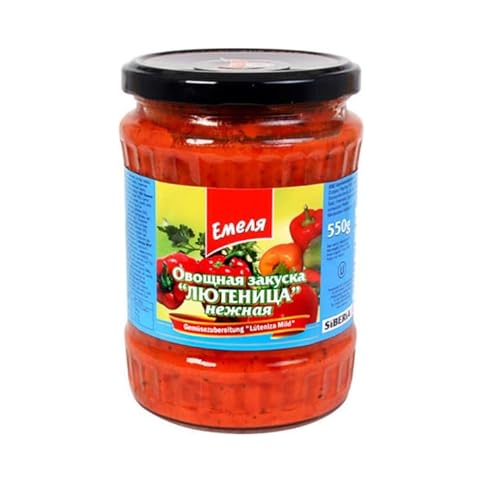 Emelja Gemüsezubereitung Lutenica mild 550g