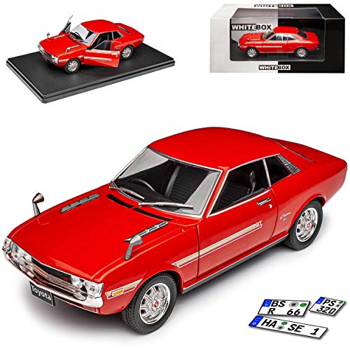 T*o*y*o*t*a Celica GT TA22 Coupe Rot 1. Generation 1970-1975 1/24 Whitebox Modell Auto