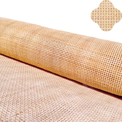 Rattan geflecht, Wiener Geflecht Meterware, Wiener Geflecht Rattan Meterware, 55 x 300cm Natürliches Rattan Gurtband, Rattan Rolle für Heimwerker Rattan kommode Rattan möbel, Stuhl, Schrank, Lampe