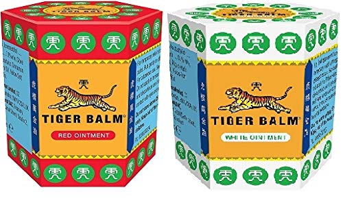 YEPPLO X Tiger Balm 21g Tiger Balm Salbe Weiß Rot