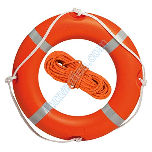 Fornautica Rettungsring Ø60 zugelassen Rina Donut Rettungsring + Schwimmende Spitze