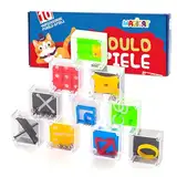 Magicat Premium Geduldspiele Set I 10 Knobelspiele I Ideal als Mitgebsel Kindergeburtstag, Adventskalender 2024 zum Befüllen, Nikolaus Geschenke, Kleine