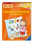 Kindergarten-Rätselspaß für unterwegs - Rätselbuch ab 4 Jahre, Reisespiele für Kinder (Spiel & Spaß - Rätselblock)