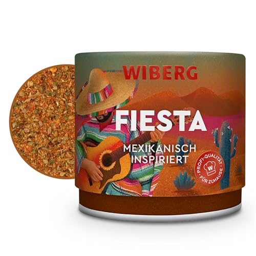 WIBERG Fiesta Mexikanische Würzmischung – Kräftige Chili & Paprika für Authentische Mexikanische Speisen, 105 g