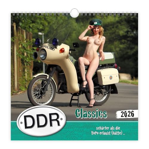 Trötsch Erotikkalender DDR Classics 2026 schärfer als die VOPO erlaubt (hätte): Erotikkalender Aktkkalender Erotik Kalender