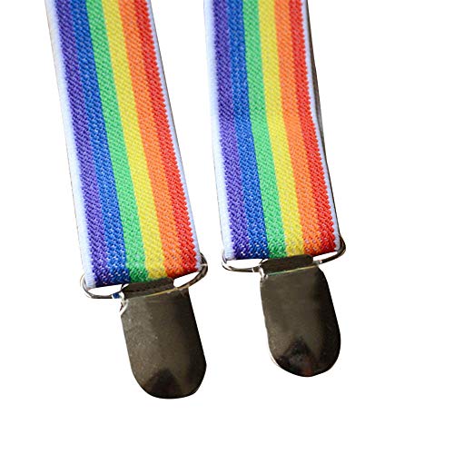 Baby Butt Regenbogen Mädchen Set Schleife mehrfarbig Kinder Krawatte Hosenträger und Jungen Babypflege, a, Einheitsgröße