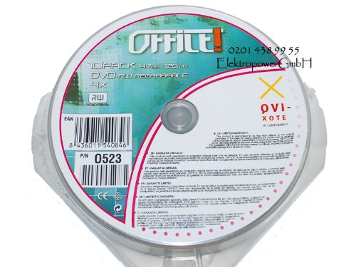 Office 2x 10 Packung , 20x DVD Rolingen 4,7GB DVD+RW