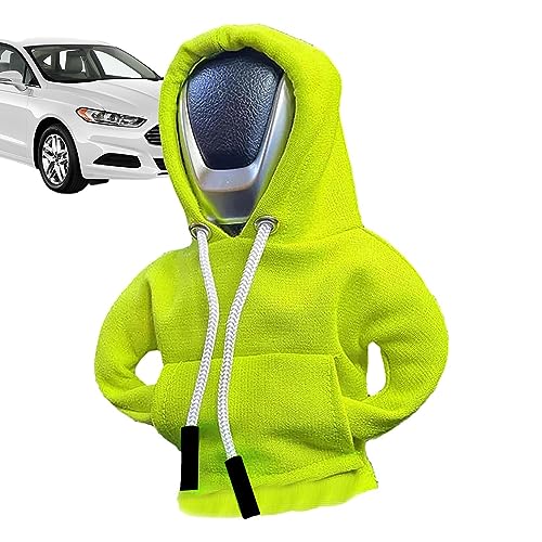 Fivetoo Schaltknauf Hoodie,Lustiger Kapuzenpullover für Auto-Shifter - Verstellbare Auto-Schalthebelabdeckung, Schalthebelabdeckung, Schalthebelabdeckung für Auto, Automobil