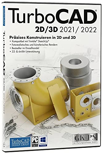 TurboCAD 2D/3D 2021/2022 - Windows - Vollversion