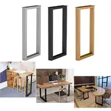 Metall-Tischbeine für Bistro-Bar- und Küchentische, 70 cm/100 cm Höhe, DIY-Möbelfüße, Industrie-Stil, Silber, Gold, Schwarz, 1 Stück