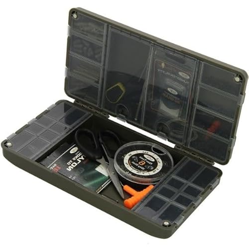 Terminal Tackle Box System Magnetverschluss 24x13x4cm Kleinteile Aufbewahrung Angeln