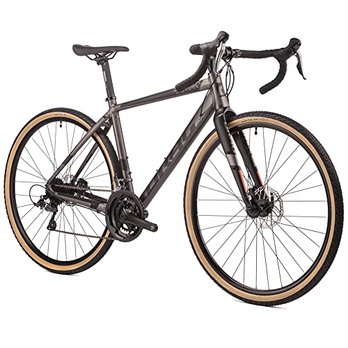 Airtracks 28 Zoll Herren Gravel Bike STERRATO 3.0 Fahrrad 2 x 8 Gang Shimano Claris RD-R2000 8-Fach - 55cm (Körpergröße 175-188cm)