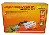 Lucky Reptile Bright Control PRO III - Multiwatt-Vorschaltgerät für Metalldampflampen - Elektronisches Vorschaltgerät für Bright Sun Lampen - Zubehör Terrarium Beleuchtung - 70 / 100 / 150W , Weiß