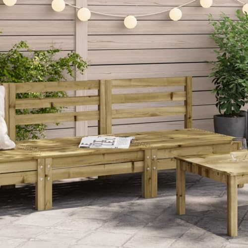 CIADAZ Gartensofas, ohne Armlehnen, 2 Stück, imprägniertes Kiefernholz, Gartensofa-Bezug, Sofabezug, Außensofa-Abdeckung