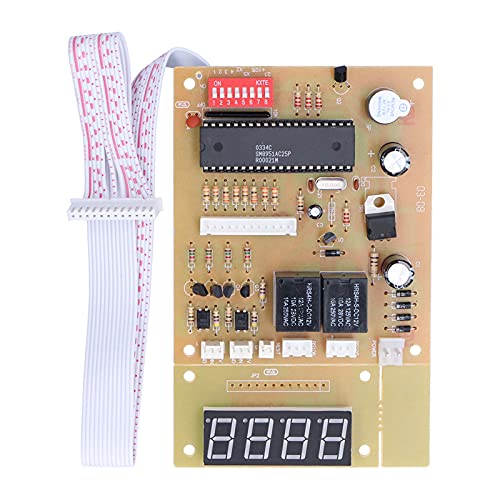 Dpofirs 4 stelliger Münzbetriebener Timer, Steuer Timer Board für Münzprüfer Auswahlpumpe Wasserwaschmaschine Spielautomaten Massagestühle Schuhputzer Waschen(4-Positionen-Steuerplatine)