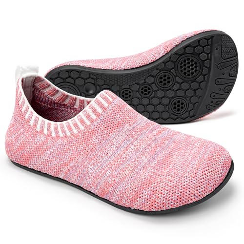 Sosenfer Kinder Hausschuhe Jungen mädchen Anti-Rutsch Sohle Kleinkinder Schuhe Baby Slipper Unisex-FEN-27