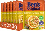 BEN'S ORIGINAL™ Express bunter Paprika-Reis 6x220g