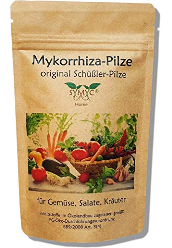 Mykorrhiza-Pilz Konzentrat für Gemüse, Salate und Kräuter - original Schüßler-Pilze, bekannt aus Funk und Fernsehen, zur Verbesserung von Pflanzenwachstum und -Gesundheit