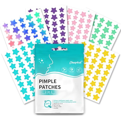 Pimple Patches Pickel Patch Pickel Pflaster Mit Teebaumöl Und Salicylsäure Anti Pickel Patches Unsichtbarer Und Wasserdicht Absorptions Akne Patches(Star 240 Stück)